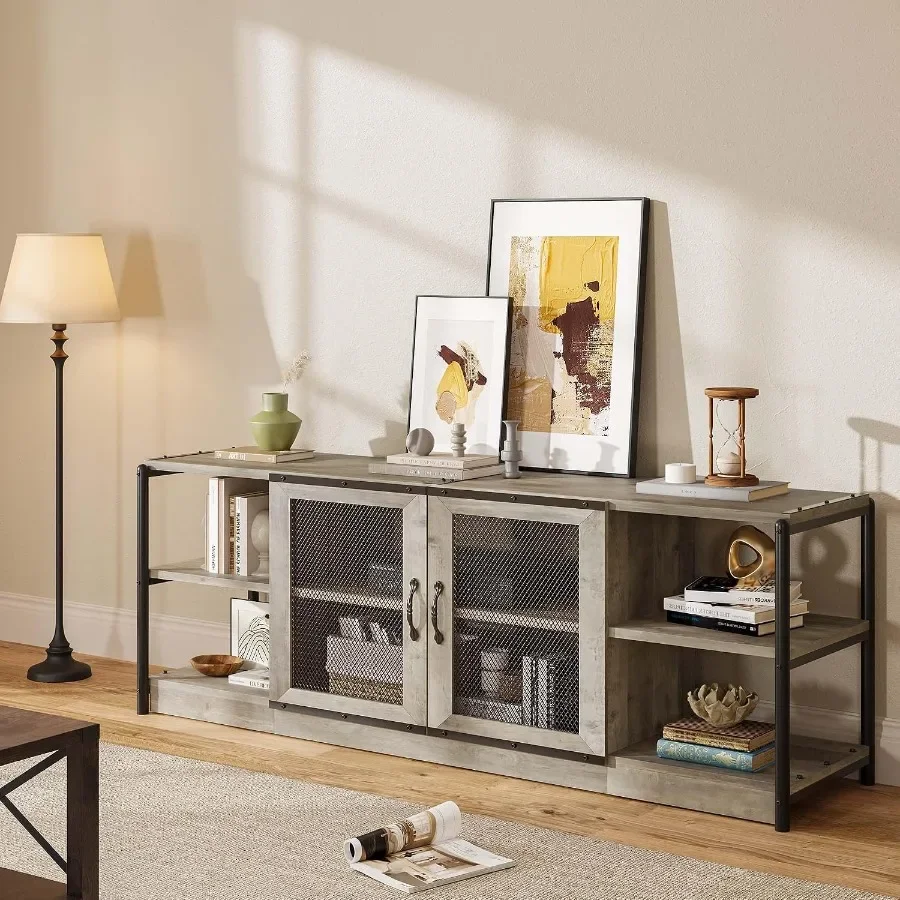 Farmhouse TV Stand for 75/80 inches TVs