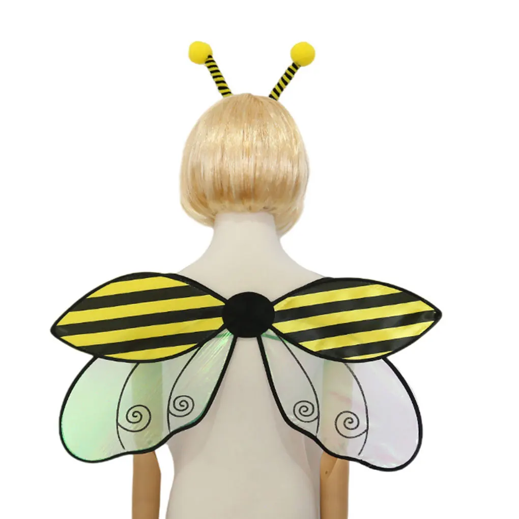 Insect Wing Adult Prop Made Of Polyester For Dressing Up Comfortable Girls Costume Accessories Men Yellow