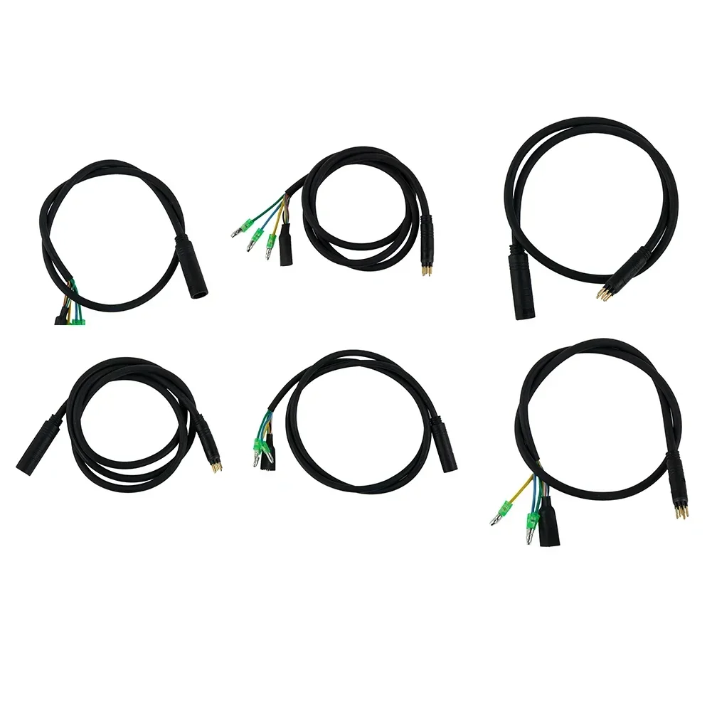 1PC E-Bikes 9 Pin Motor Extension Cable Cord For Bafang Front Rear Wheel Hub Motors Electric Bicycle Accessories