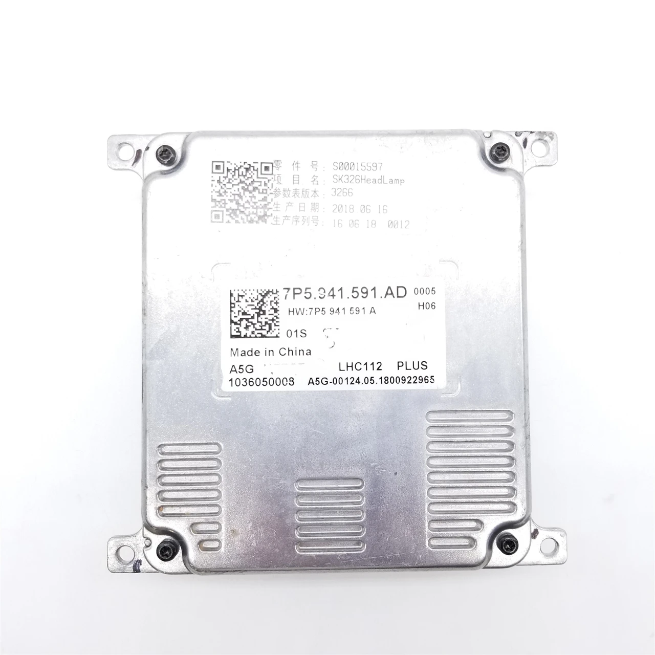 

7P5.941.591.AD módulo de farol LED original adequado para Volkswagen Tan Song Golf Skoda reator de farol 7P 5941591 AD AD