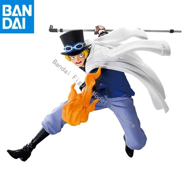 

BANDAI NAMCO BANPRESTO в наличии, оригинальная ONE PIECE BATTLE RECORD COLLECTION SABO PVC 12 см, фигурка, модель игрушки в подарок