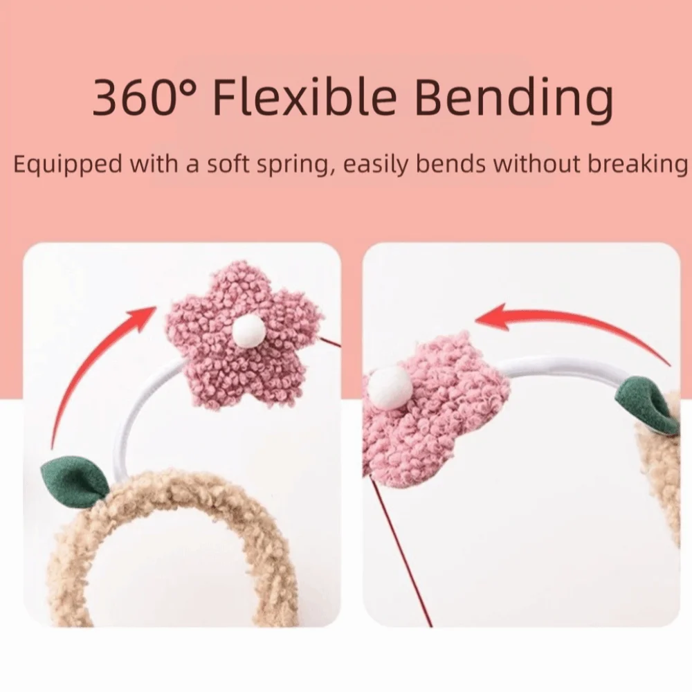Novo mini flor acessórios para o cabelo lã de cordeiro net perda de peso grampos de cabelo brinquedos para uso do bebê