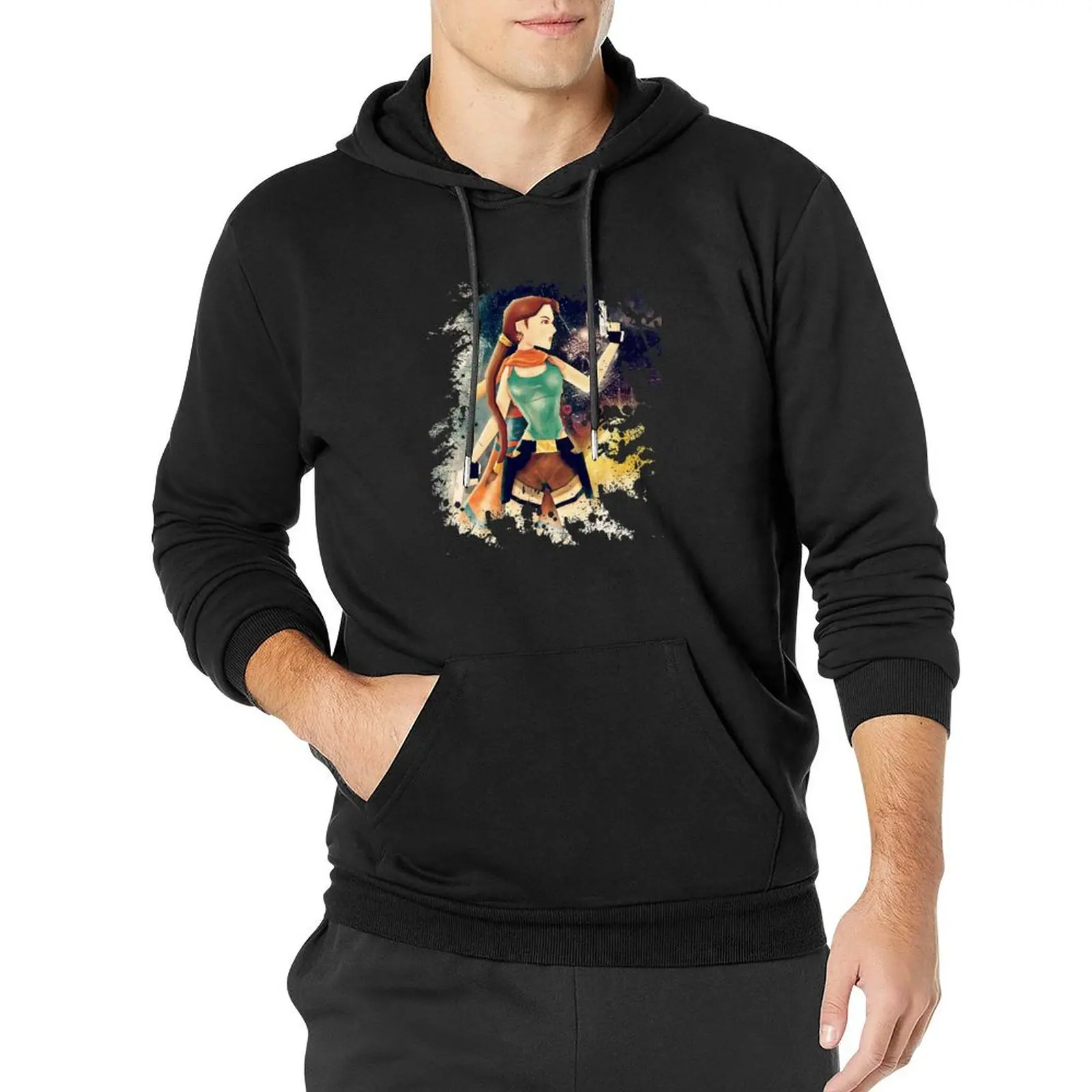 

Last Revelation Lara Croft, Tomb Raider Pullover Hoodie men's autumn clothes anime clothes hoodie