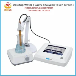 IKEME Multifunctional Water Quality Analyzer EC/DO/PC/CD/PD/PCD Desktop PH Meter Dissolved Oxygen Meter Conductivity Meter Hot