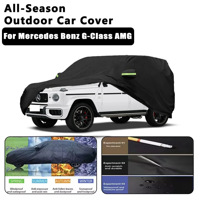 

For Mercedes Benz G-Class AMG Car Covers Outdoor Waterproof Dustproof Sun Rain Snow Protection Thick Oxford Cloth Full
