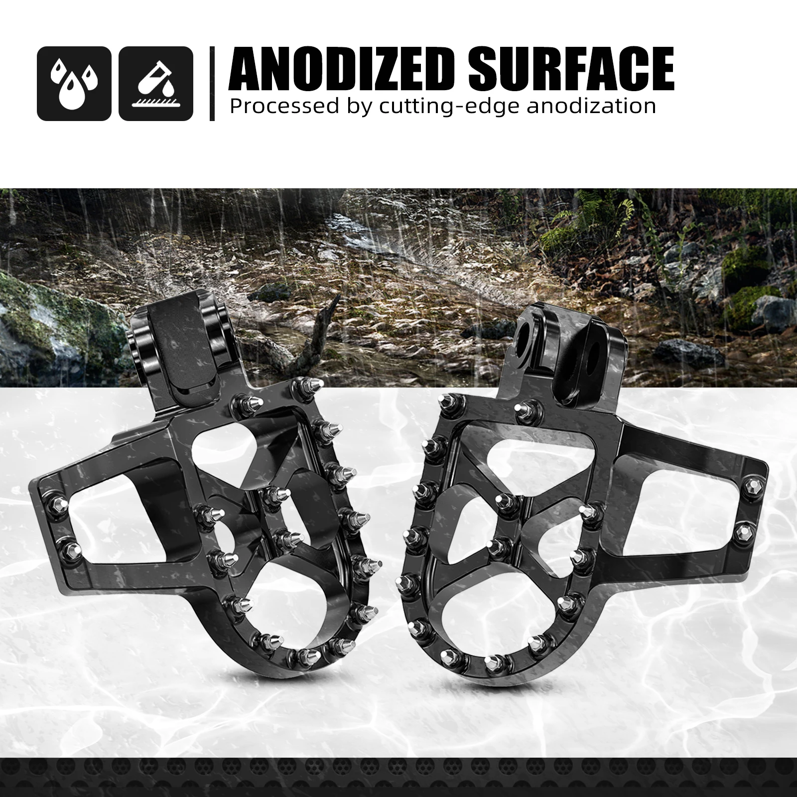 สำหรับ KTM EXC 300 EXC 250 EXCF 350 EXC 450 XCW 2024-2025 SX 125 SXF 250 SXF 450 XC XCF 2023-2025 ตัวขยายเท้าพักเท้า