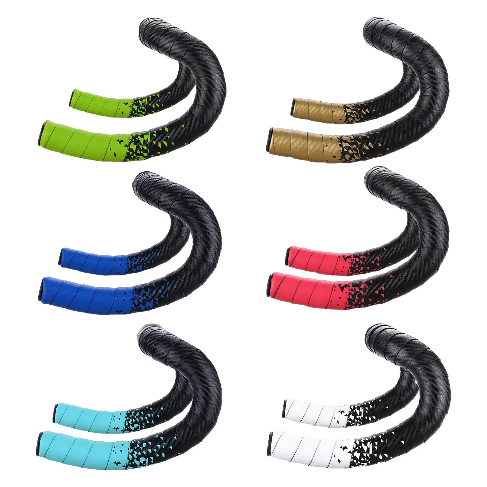 Handlebar Tape Road Bike Grip Riding Accessories Fixed Gear Strap PU EVA Wrap Bicycle Handlebar Grip Band Bar Tape