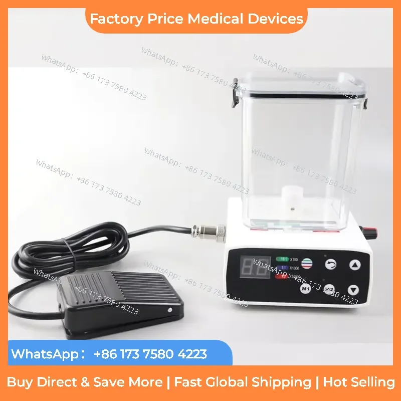 2026 Micromotor with Internal Water Spray 1:5 Red Ring Handpiece Crown Cutting Electric Motor fastshipping