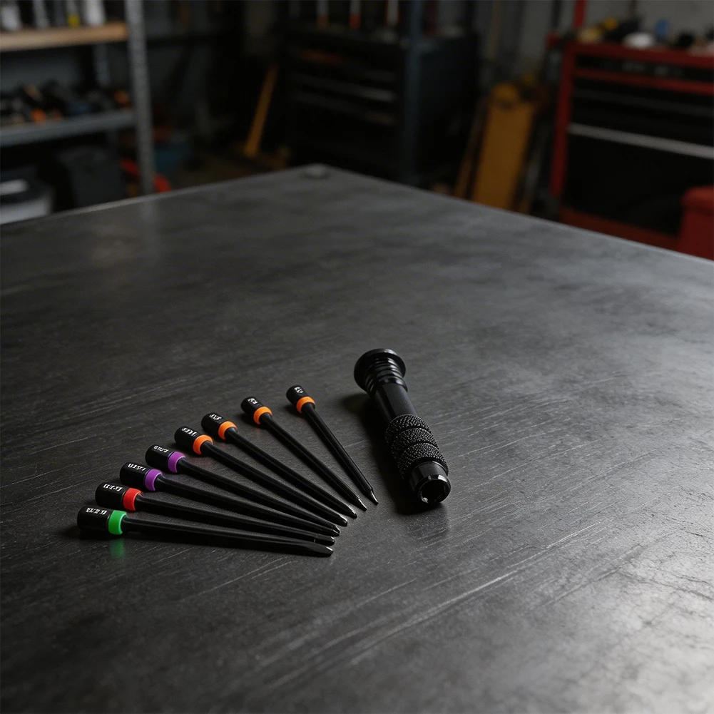 /Fishing /Reel /Specific Screwdriver Set Alloy Steel Black Electroplating Remove Maintain For Modify Tool For Baitcasting Reels
