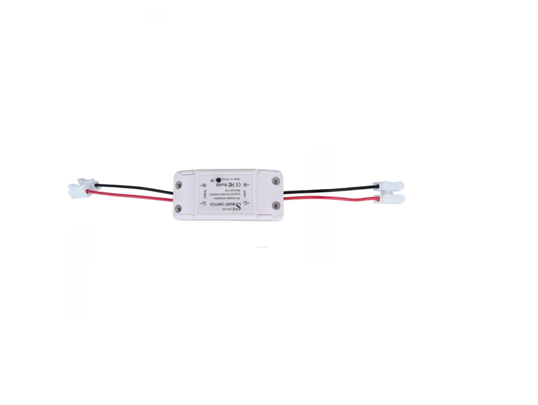 RF433MHz TechnologyWireless Remote Control Switch White Enables Wireless Remote Control Operation Supports AC 90-250V Input