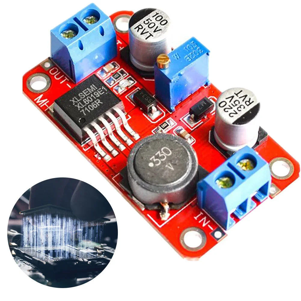 XL6019 DC-DC Step-Up Voltage Boost Converter 3V-40V To 5V-45V High Power Booster Power Supply Module Adjustable Output