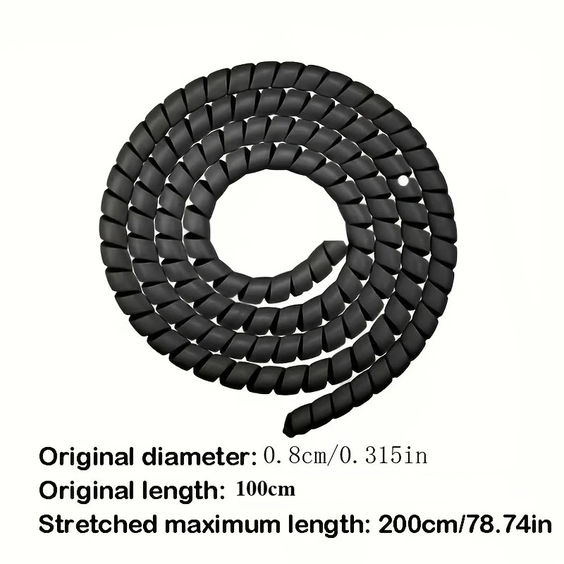 2pcs Cable Protector Sleeve, Scooter Accessory, Color-Changing Tube, Wrap-Around Conduit, Dust-Proof And Wear-Resistant