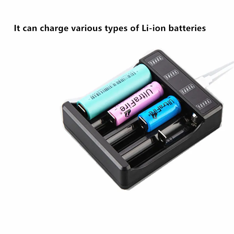 Batteria ricaricabile 3.7V 16340 batteria agli ioni di litio da 5800mAh batteria CR123A per torcia a led caricabatteria da parete da viaggio 16340 batteria CR123A