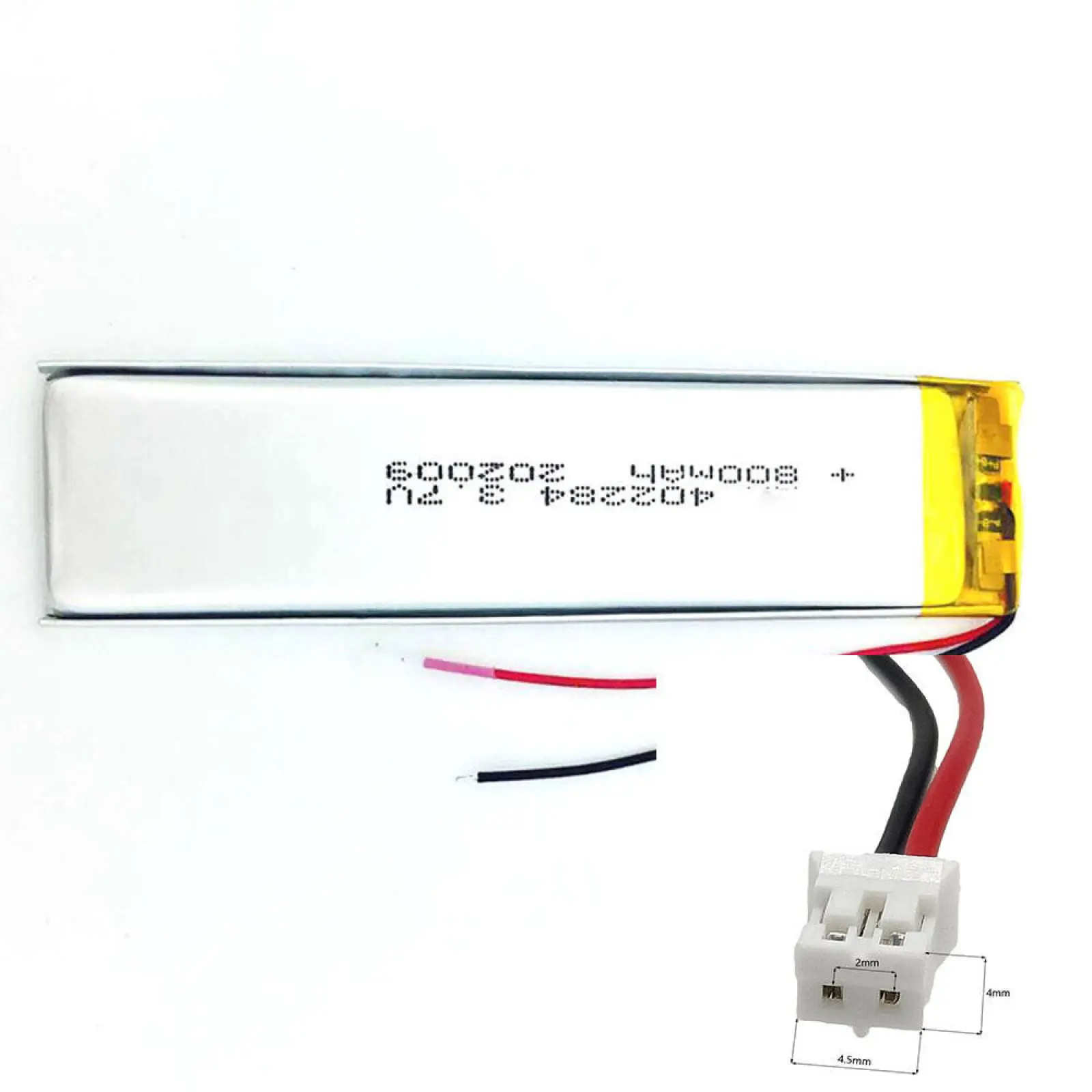 3.7V 800Mah 402284 …