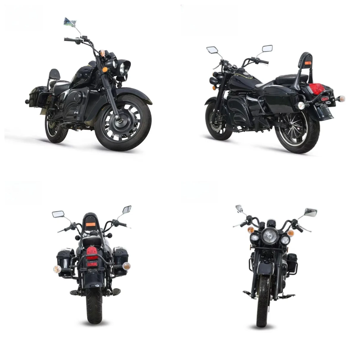 

Luyuan Electric Motorcycle 2026 Electric Streetcar Race Model Motorcycle 5000W Motor 40-60km/h Speed Dual Lithium Battery