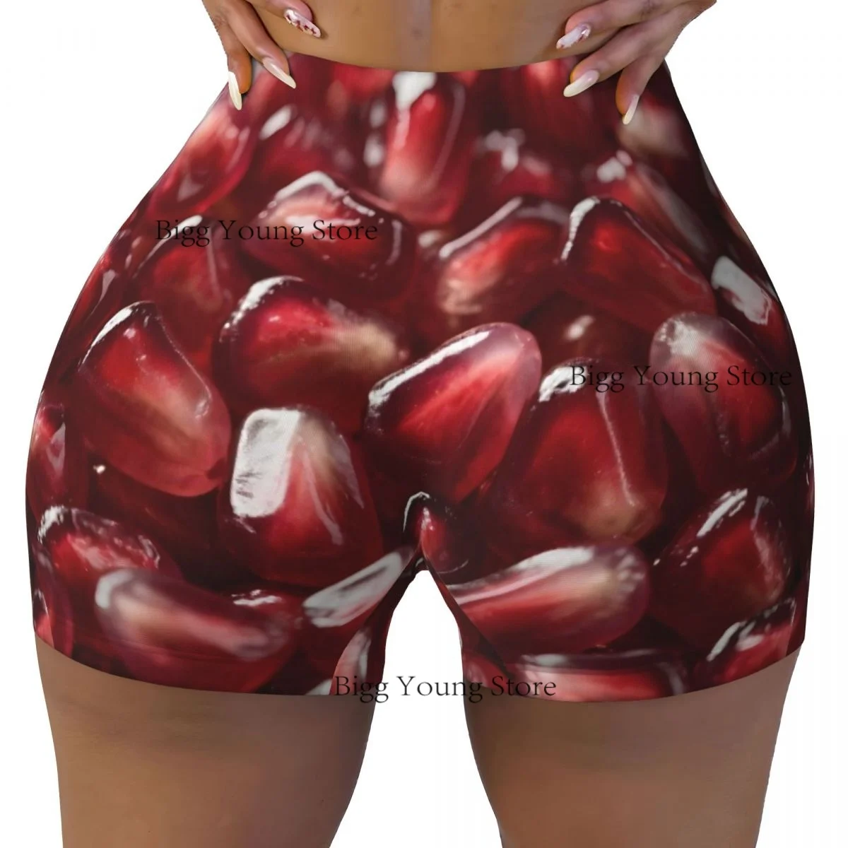 Chaleco de Yoga para mujer, Tops cortos deportivos para gimnasio, ropa de calle de Granada roja jugosa, camiseta sin mangas transpirable para entrenamiento para mujer