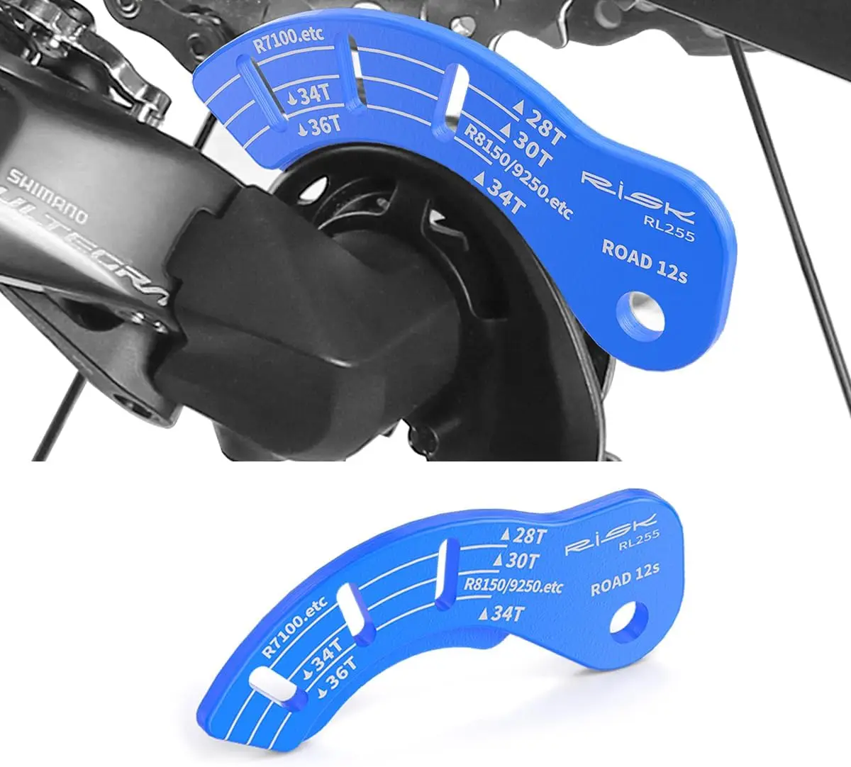 12T Electric Rear Derailleur Adjuster Adjustment Gauge Guide Tool Chain Gap Tool for Road Bike R7100 R7150 RX820 R8150