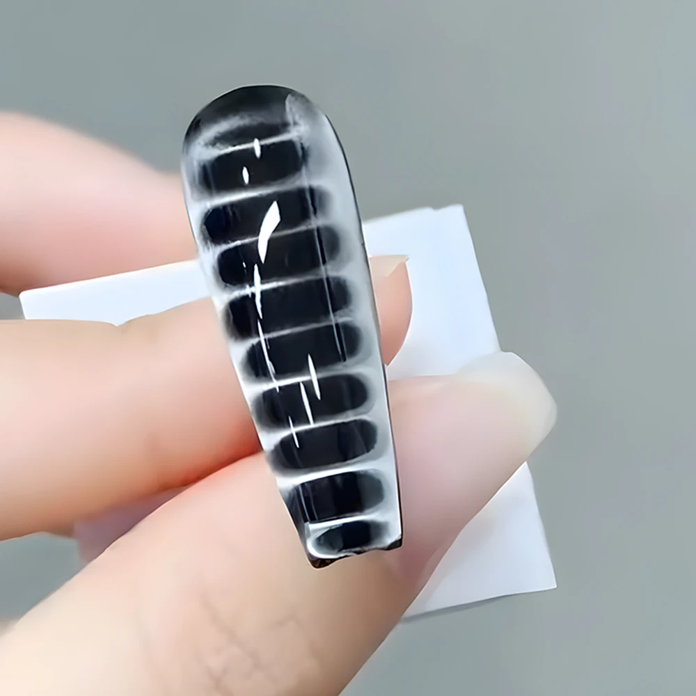12Pcs Nail Cat Eye Strong Effect Magnet Nail Crocodile Texture Magnetic Stick UV Gel Polish Cat Eye Gradient Rod Manicure Bar