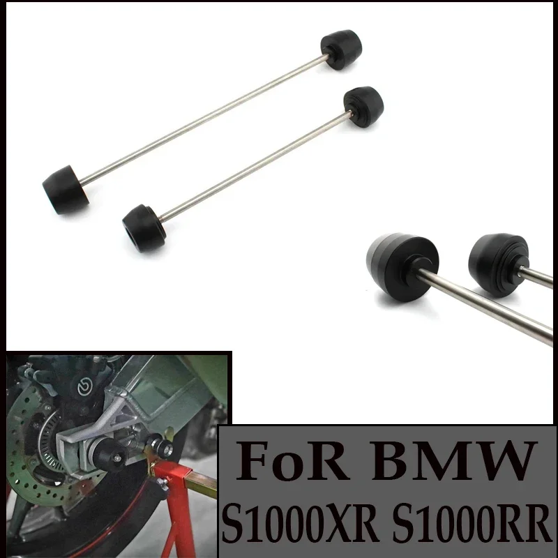 

For BMW S1000R RR XR 2014-2022Front Rear Wheel Axle Fork Crash Slider Crash Protector Stand Screw Swingarm Spool Motorcycle