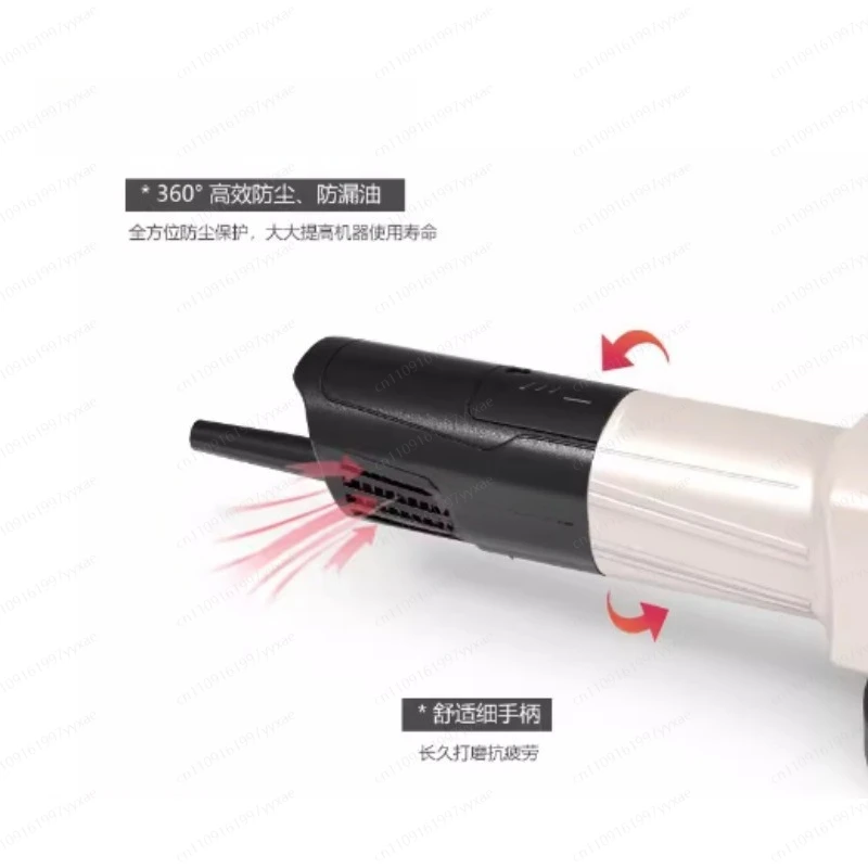 Angle Grinder - Heavy Duty 850W Electric Grinding Polishing Cutting Machine, Mini Hand Sander with Multi-Tool Kit