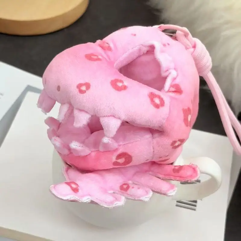 Only Clothes Cute Dinosaur Skeleton Doll Outfit Pendant Funny Dress-Up Bag Hanging Headgear Accessory Ornament Toy Gift For Fans view 6