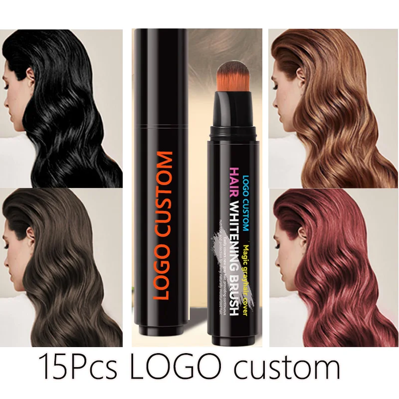 pinceles-para-tenir-el-cabello-gris-15-unidades-logotipo-personalizable-retoque-de-raices-cubre-el-cabello-blanco-temporalmente-para-salon-y-hogar-20-ml-negro-marron