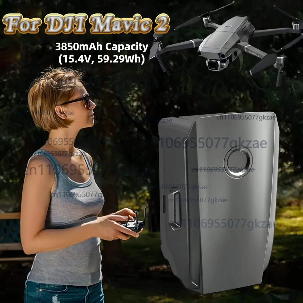 New 3850mAh Mavic 2 Intelligent Flight Battery for DJI Mavic 2 Pro/Zoom Drone