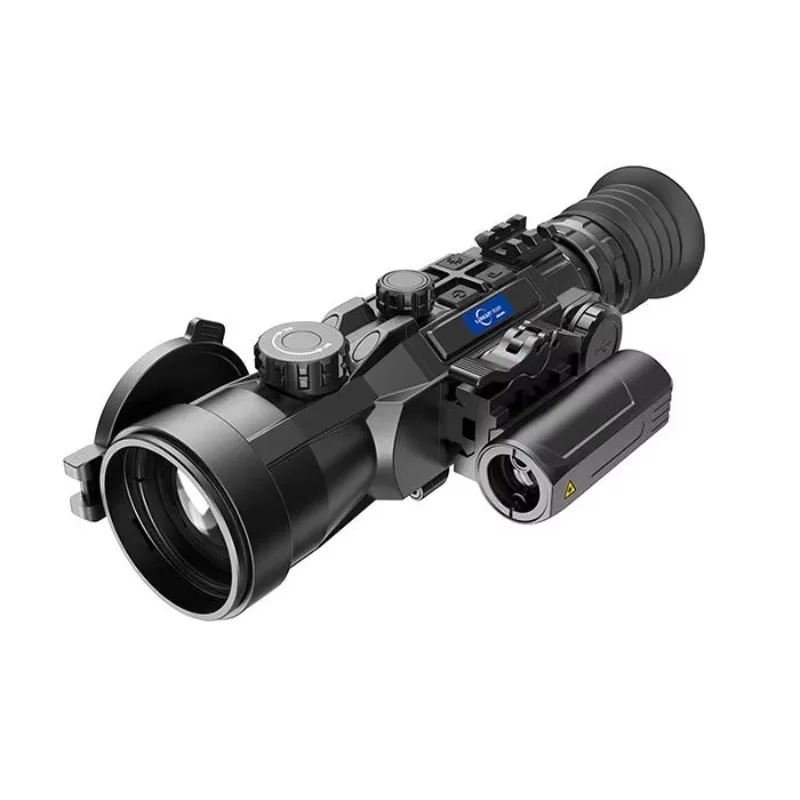 Laser Rangefinder Outdoor Thermal Monocular Sight Dual-Purpose Night Vision Device Wide Field View IP67