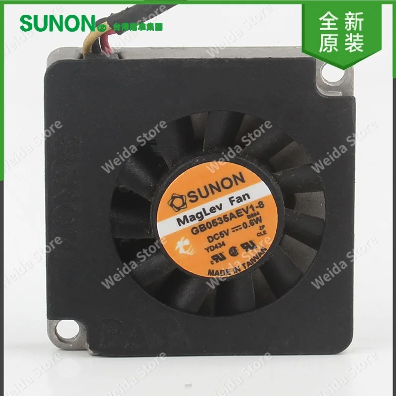 

Original SUNON GB0535AEV1-8 053512V 24V 48V DC 5V 0.6W AC EC 3507 35X35X7MM 3.5CM Fan for Cooling