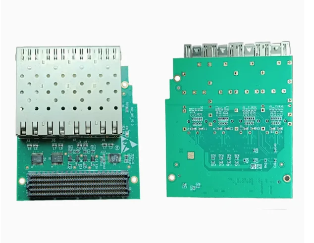 For SAYLINX FPGA development board is equipped with 4-way SFP high-speed optical fiber interface module HPC FMC sub-board sub-ca