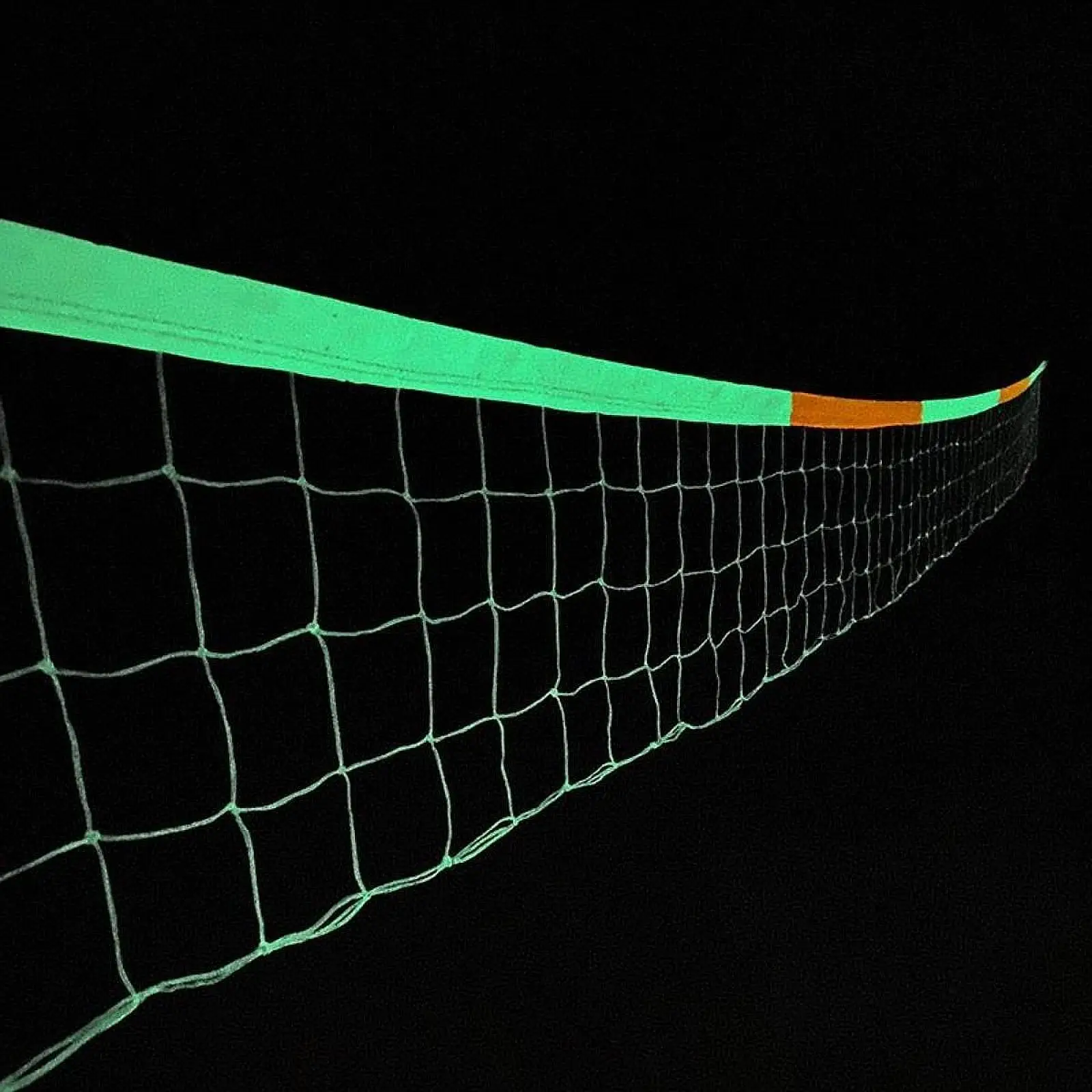

Luminous Volleyball Net Volley Ball Net Glow in The Dark Foldable Supplies