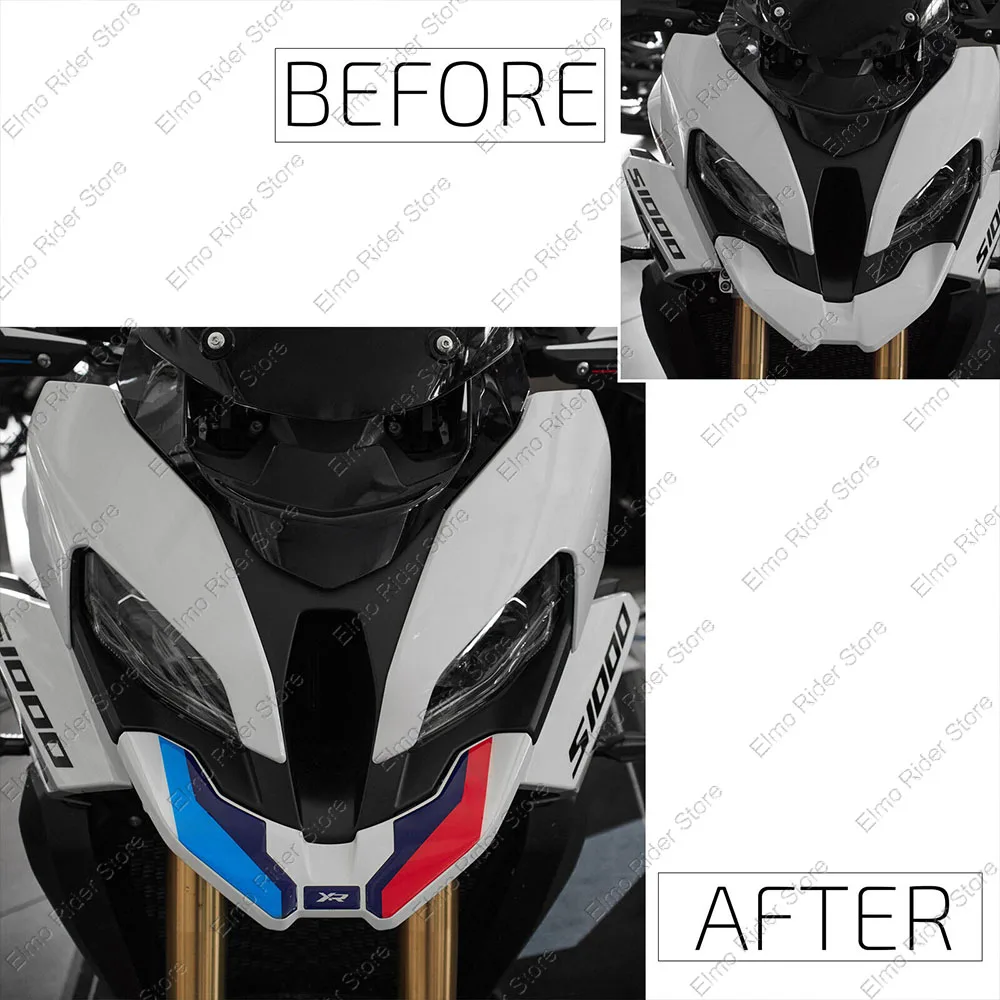 Voor Bmw S1000xr 2024 Waterdichte Krasbestendige 3d Gel Epoxyhars Spatbordbescherming Sticker