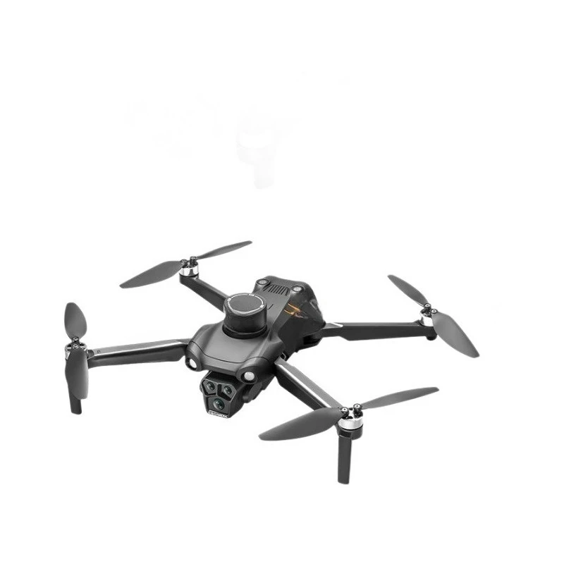 

Positioning brushless remote control three-lens aerial photography quadcopter toy aircraft laser obstacle avoidance fold
