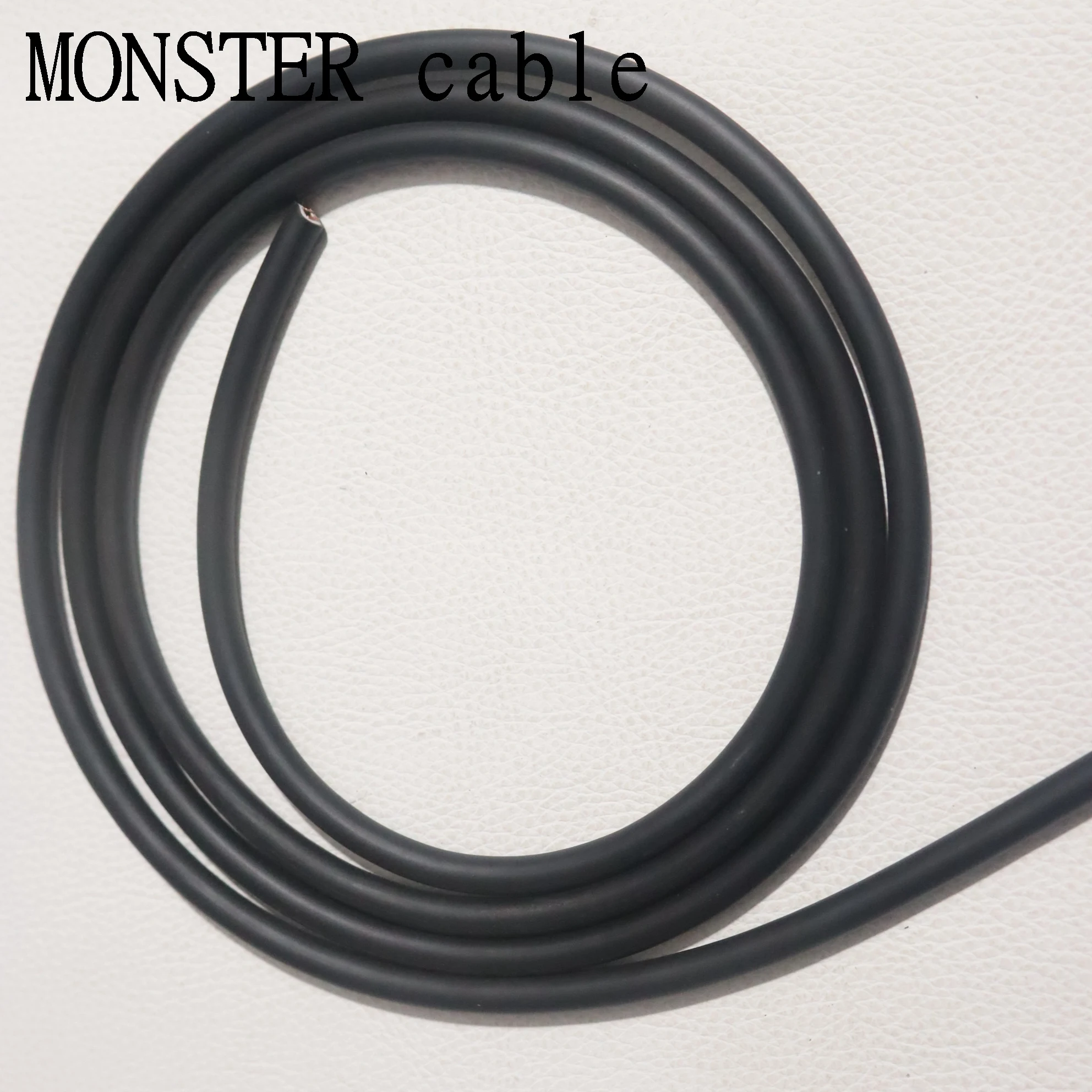 5-50m MONSTER standard 100 2-core shielded audiophile audio cable HIFI microphone cable DIY RCA XLR mixer cable OFC bulk cable