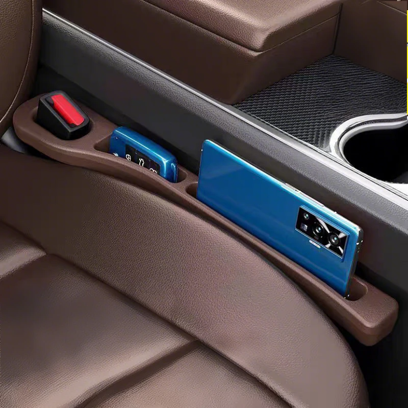 ل Leapmotor T03 2023 2024 2025 2026 2 قطعة مقعد السيارة العالمي مانعة للتسرب شرائط الفجوة الجانب التماس حشو تخزين الملحقات