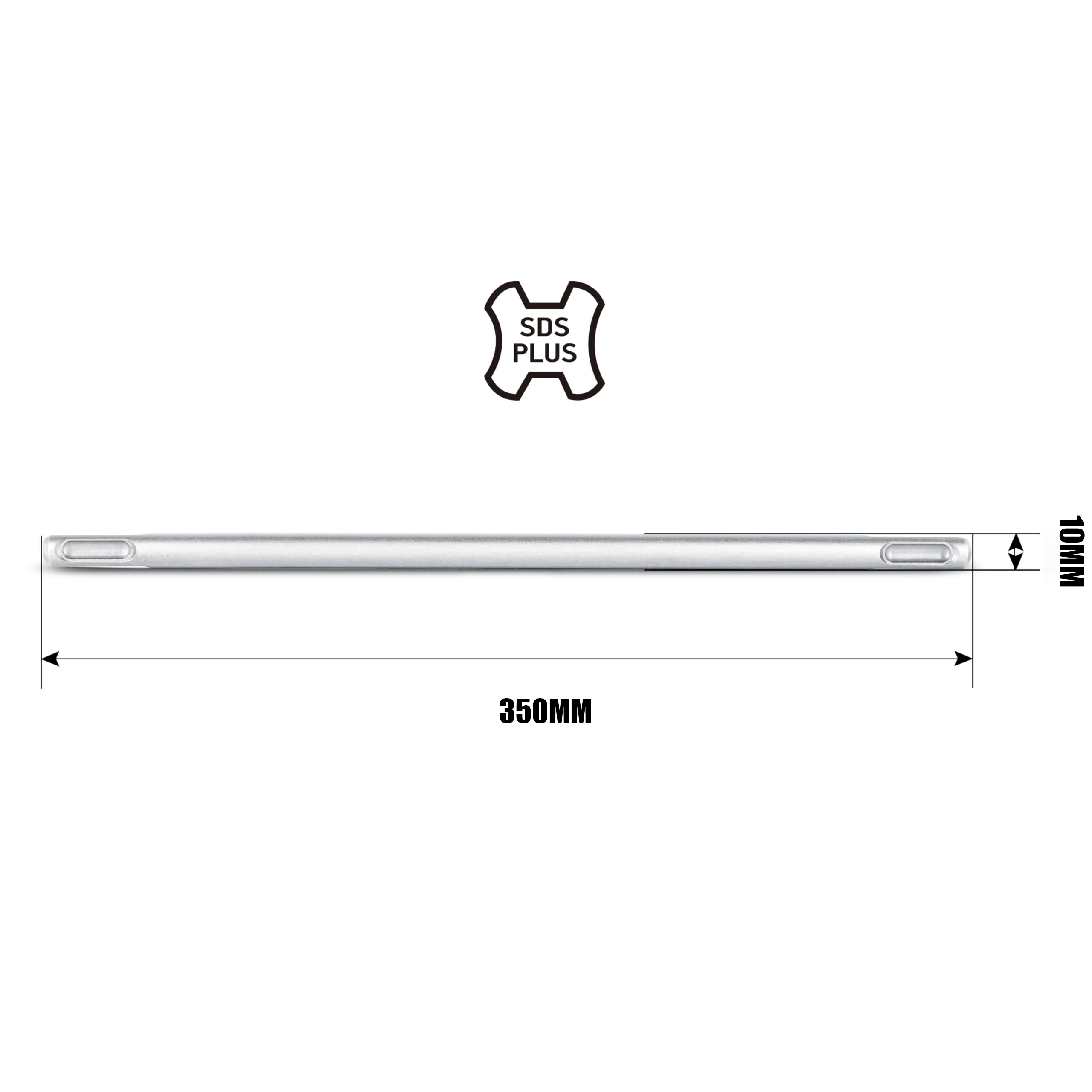 SDS PLus To SDS Plus Mount Connector Suitable For Drill Extensions, SDS PLUS Hammer Drills, And Tools Wit SDS PLUS Holder