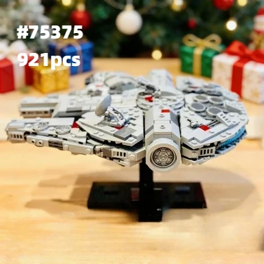 

Конструктор Hot Toys Star Wars: Millennium Falcon, модель космического корабля к 25-летию, 921 деталь, подарок для мальчиков