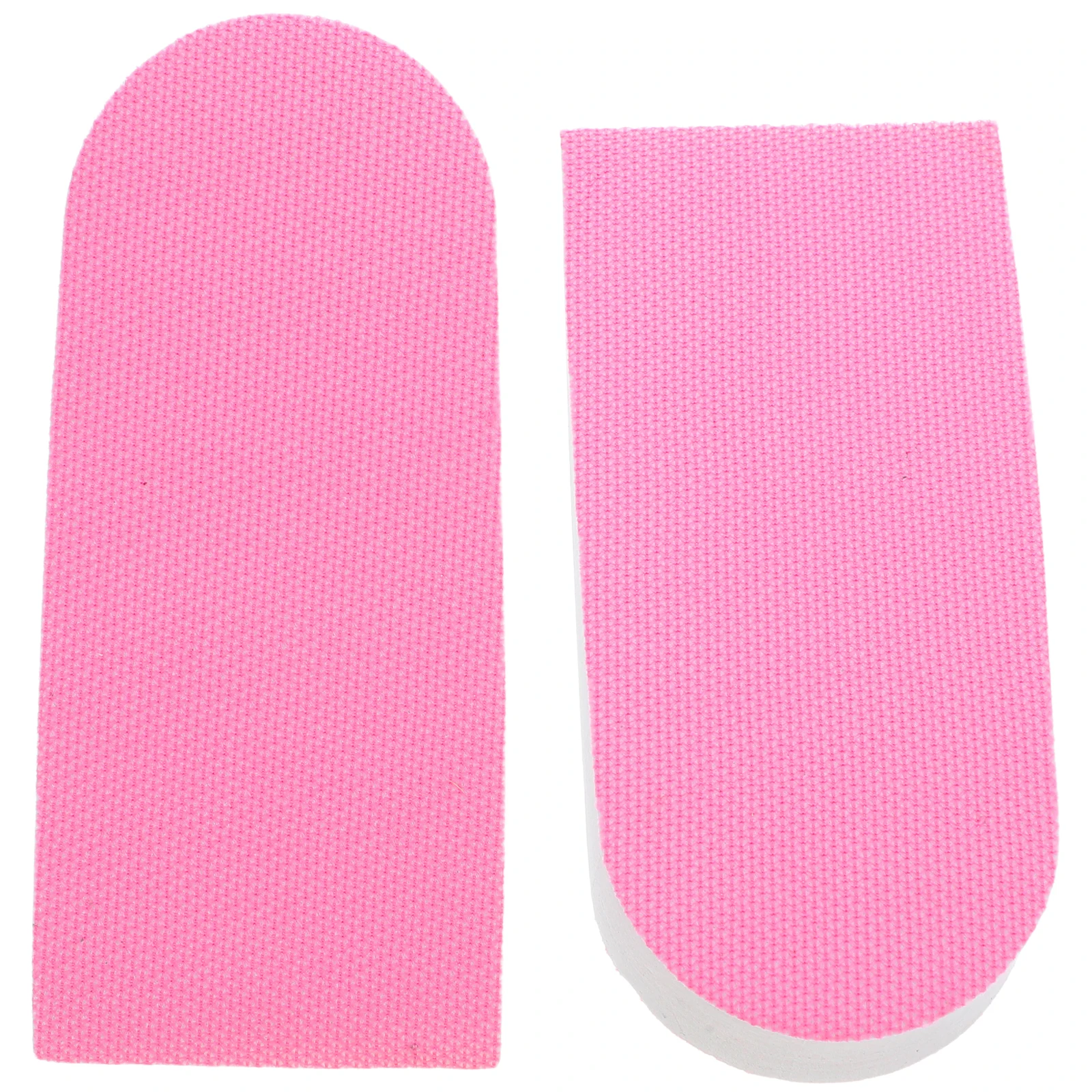 

1 Pair Invisible Height Boosting Shoe Lift Pads Pink EVA Heel Inserts for Women Men Shock Absorbing Insoles Anti Slip Heel Brace