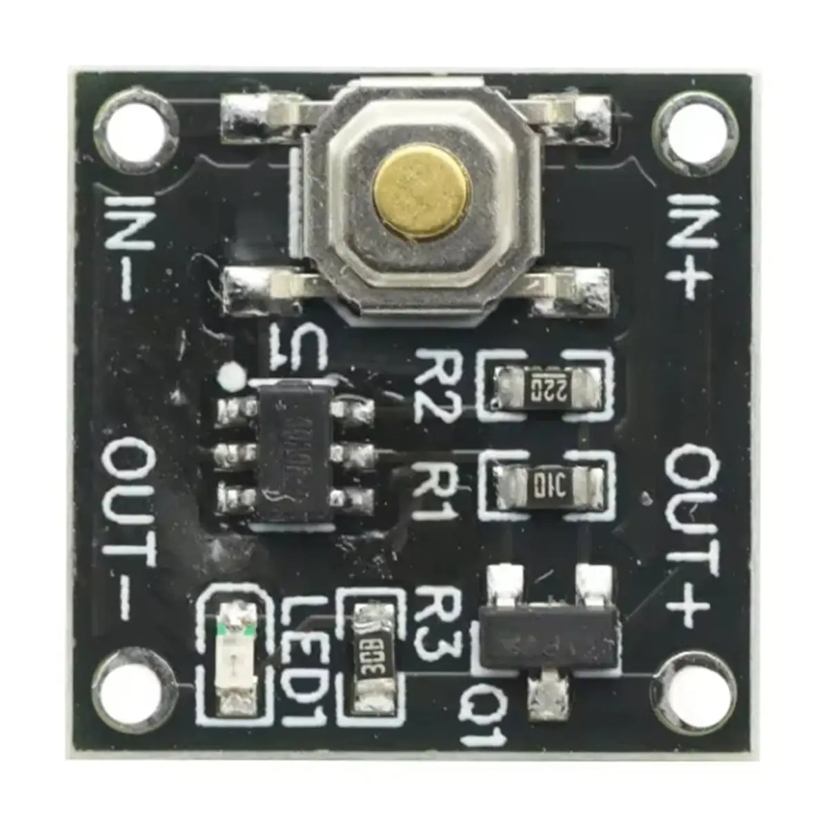 [VALUE PACK]5pcs Single Bond Button Bistable Switch Module 2.2-5V 0.5uA Continuous Load 2A Low Power Micro One Key Switch