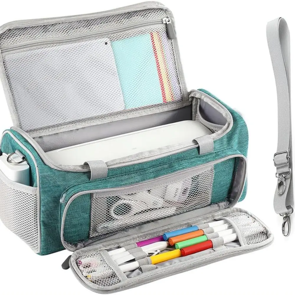 Universal Storage Bag For Cricut Joy Xtra Portable Carrying Case Waterproof Polyester Handbag Organizer Craft Supplies