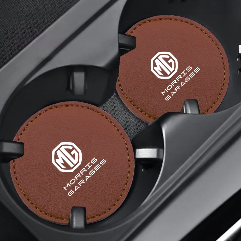 سيارة الداخلية سجادة أكواب غير قابلة للانزلاق وسادة كوستر مقاوم للماء لمحركات موريس المرآب MG ZS GS MG5 6 mg3 Gundam 350 أجزاء TF hector HS #3