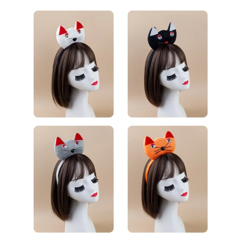 Adults Teenagers Kids Cosplay Animal Costume Cats Ears Headbands Tail Tutus Skirt Halloween Cosplay Props for Party Stage Wear