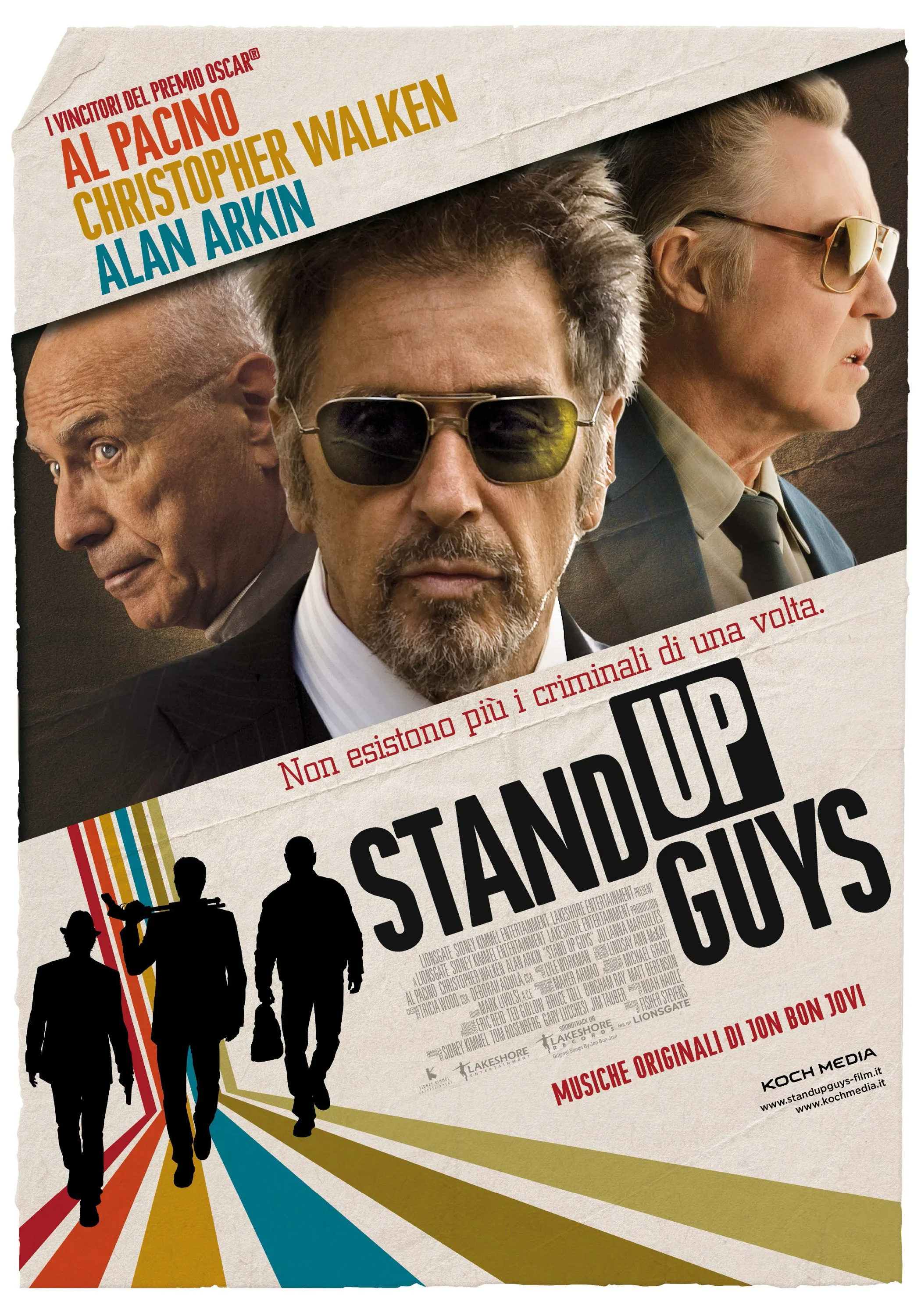 Hot Movie Stand Up Guys (2012) Poster Print Art Canvas Poster For Living Room Decor Home Wall Picture