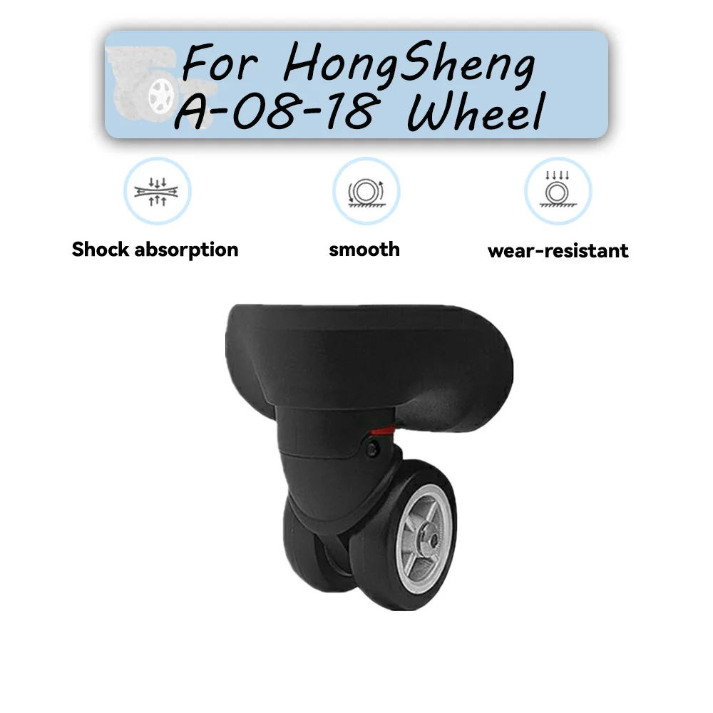 

For HongSheng A08-18 Small Universal Wheel Replacement Suitcase Rotating Smooth Silent Shock Absorbing Wheel Accessories Wheels