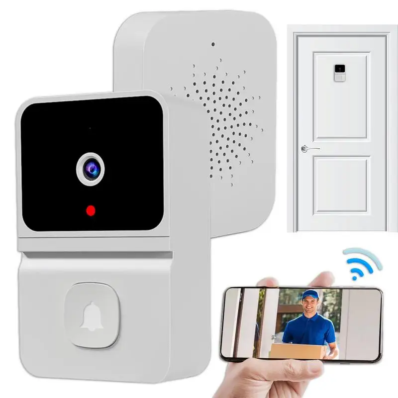 Wireless WiFi Doorbell Camera Waterproof HD Video Door Bell Smart Wireless Doorbell Outdoor With Camera Night Vision