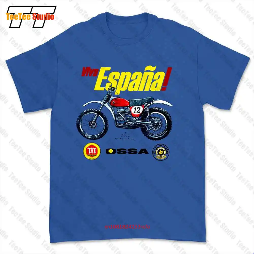 Motocross Bultaco Ossa Montesa T-shirt Tee SZGO