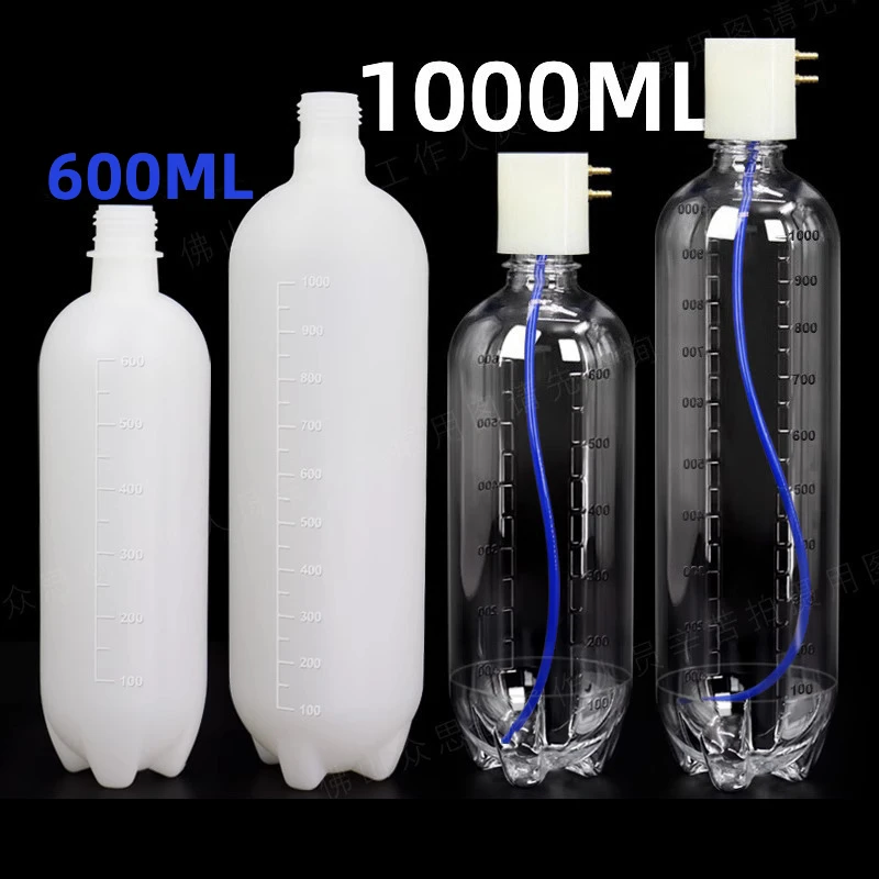 Dental Instruments Chair Water Storage Bottle 1000/600ml Universal Chair Turbine Unit Water Pipe Cover Soft Hose Spare Parts