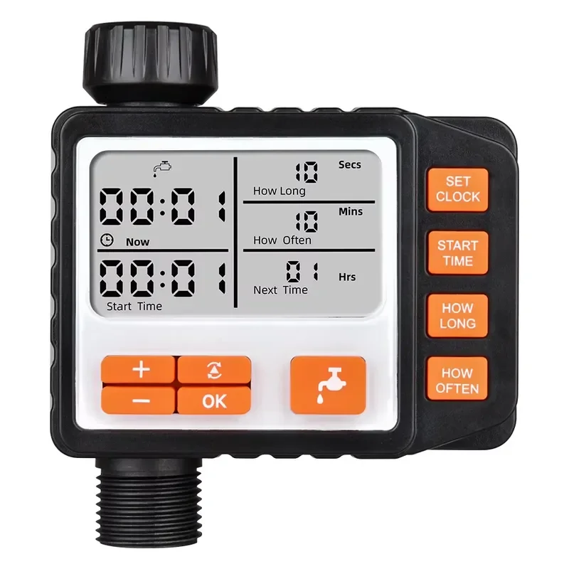 for Large Screen Garden Automatic Watering Timer Digital Programmable Smart Irrigation Controller