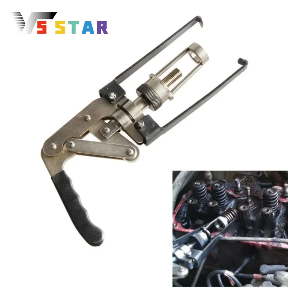 

Универсальный инструмент для снятия компрессора пружины клапана для OHV OHC CHV, снятие зажимного цилиндра, установка гаечного ключа, инструмент для компрессора MP-1034