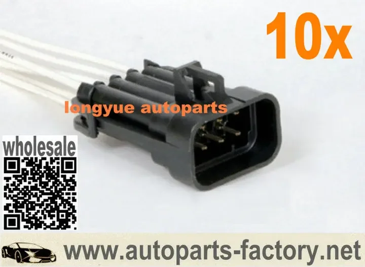 

Longyue 10pcs Engine Wiring Harness Connector For ACDelco GM Original Equipment PT443
